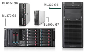 Click here for more details on HP ProLiant servers and ProLiant server blades